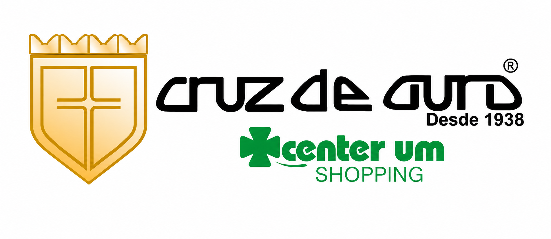 Logo Cruz de Ouro · Center Um Shopping